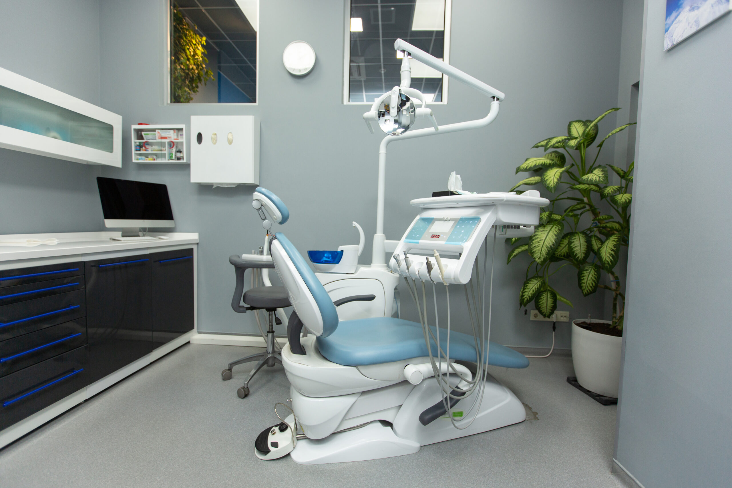 Consultório moderno da Odontologia Tanuri